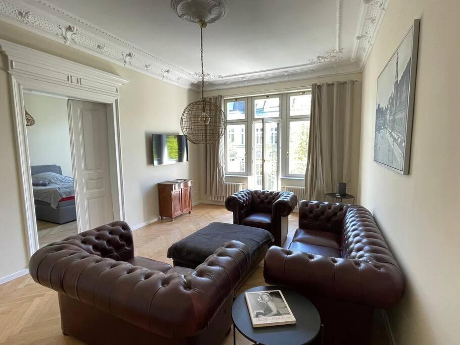 Ruhige&Charmante Altbauwohnung Leipzig Ngoại thất bức ảnh